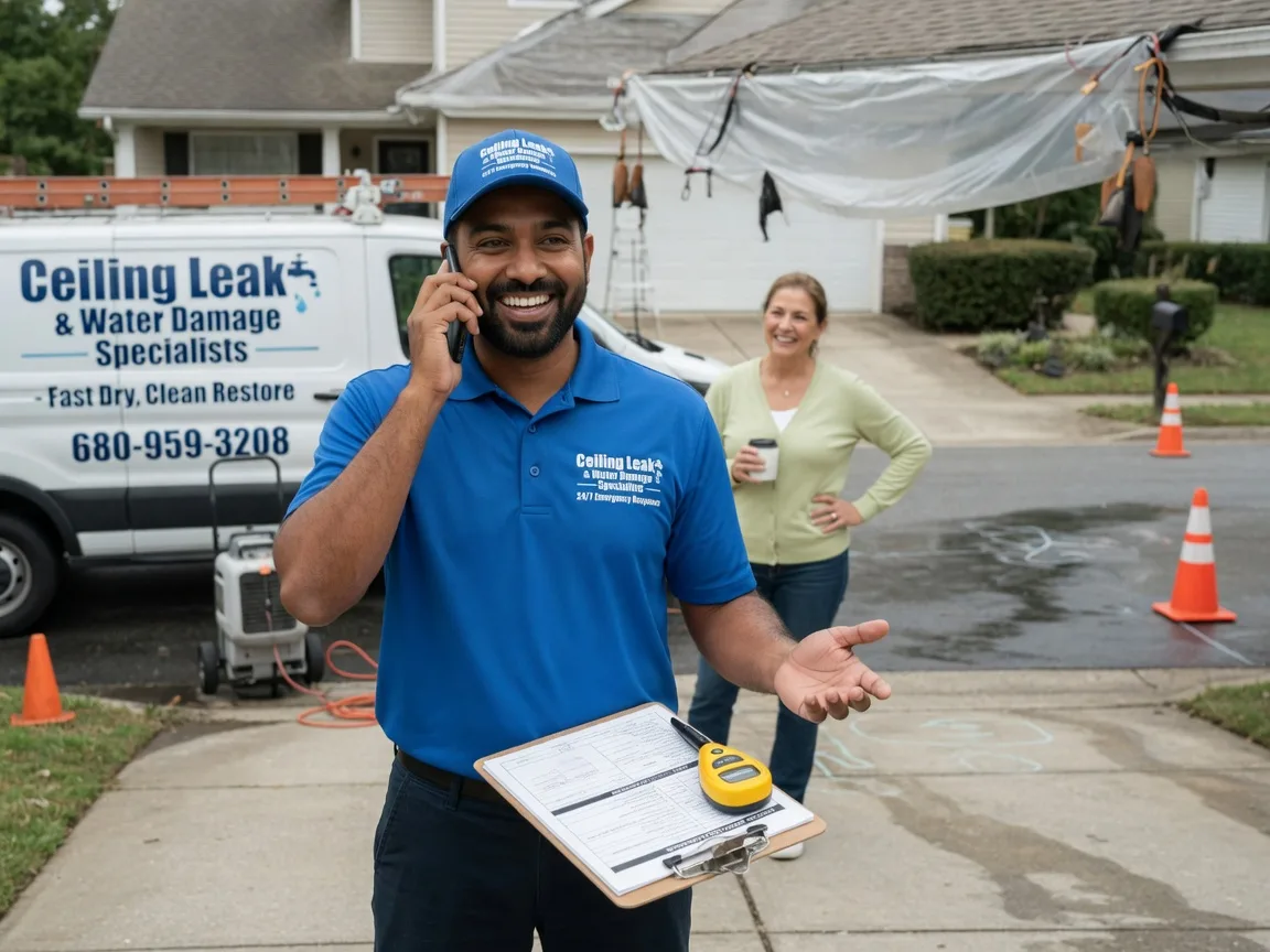 Ceiling Leak Cleanup Plato, MO FAQs